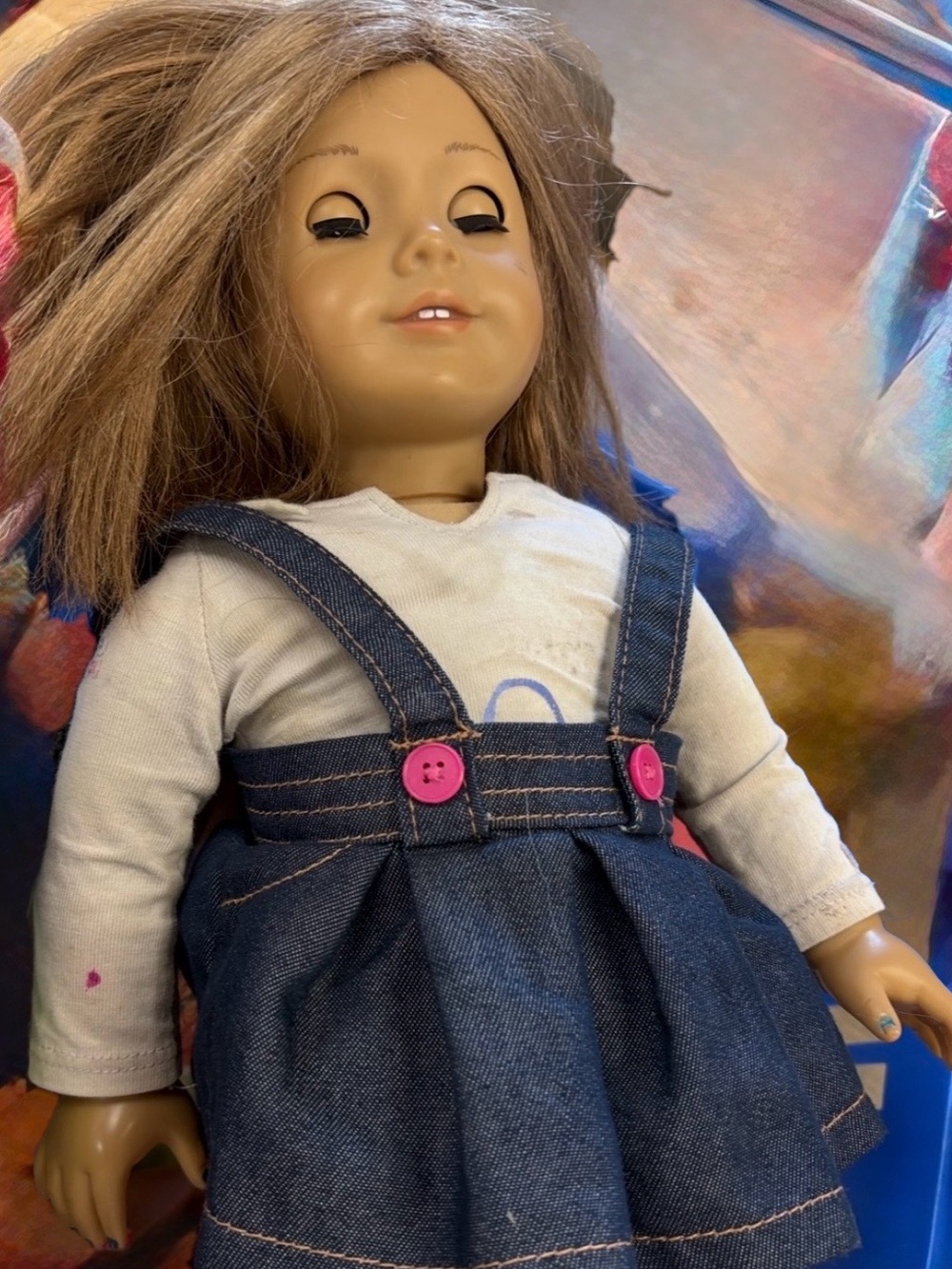 American Girl Doll vintage well loved